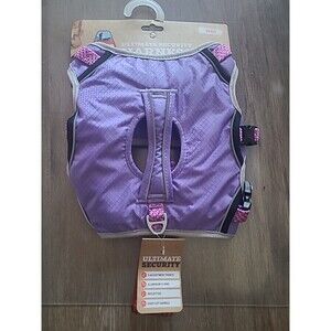 NWT Arcadia Trail Ultimate Safety Security Reflective Dog Harness Purple Small